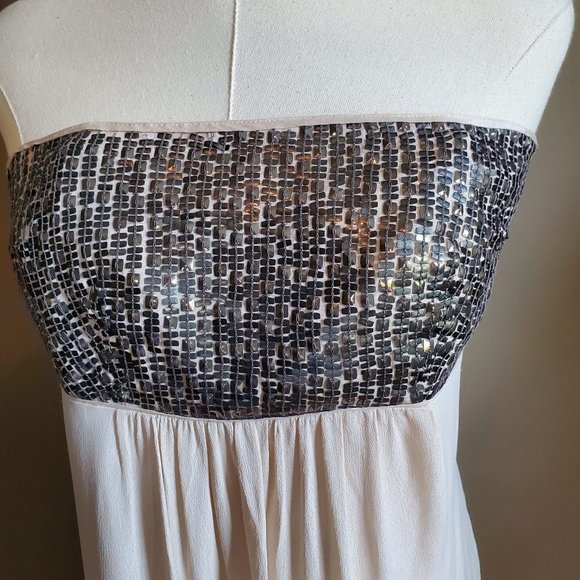 Floreat maxi cocktail dress w sequins Sm - Picture 4 of 15